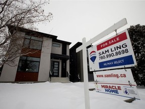 Housing sales in Edmonton rose nearly 50 per cent in January from the year prior, according to Edmonton's realtors association.