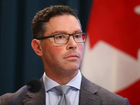 Doug Schweitzer, Alberta's minister of Jobs, Economy and Innovation