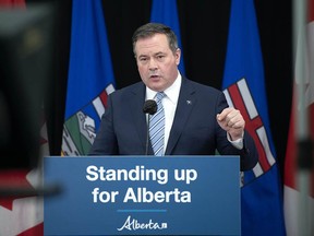 Premier Jason Kenney responded, from Edmonton on Thursday, March 25, 2021, to the Supreme Court of Canada decision on the federal carbon tax.