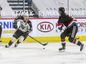 The Vancouver Giants and Kelowna Rockets met Sunday in Kamloops.