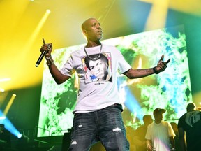 FILE - APRIL 03: Rapper DMX has been admitted to a hospital in New York following an apparent drug overdose. NEW YORK, NEW YORK - JUNE 28:  DMX performs at Masters Of Ceremony 2019 at Barclays Center on June 28, 2019 in New York City.