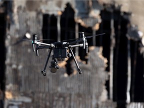 A request for business proposals was first issued by Alberta Environment and Parks Friday to have a contracted drone operator on standby, primarily during holidays and weekends, to help detect campfires, off-highway vehicles in restricted areas, and gatherings of 10 or more individuals. The plan has since been grounded.