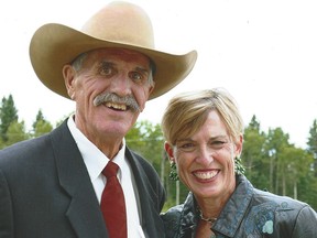 Mike and Sandy O’Connor. Mike and Sandy are relieved that he won’t have to wait four months between his COVID shots as his immune system is compromised from cancer and ongoing chemotherapy. He gets his second shot on May 5. Photo provided and taken in fall 2020.