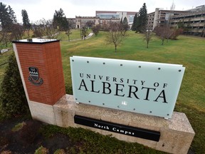 University of Alberta campus. File photo.