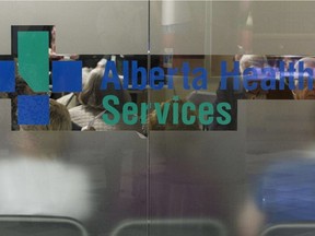 The Alberta Health Services logo.