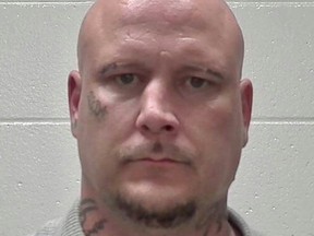 Dean Mitchell Black, seen in a 2020 police handout photo, was convicted of criminal negligence causing death for his role in the 2017 crash that killed Trisha Jabs.