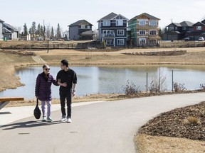 Wesley Vuong, with his grandmother Nu Duong.