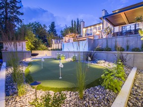 VisionScapes' Oasis on the Bluff in Red Deer includes a space for putting practice.