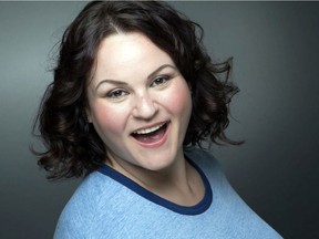 Kathleen McGee will be making funny in the Grindstone back alley Saturday.