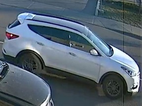 Edmonton Police homicide investigators looking for information on a suspect vehicle in connection to the October 2018 shooting death of Ahmed Azmi Ahmed. Supplied EPS June 2021