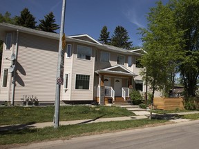 This is the area where the suspicious death occurred, on 98 Street near 79 Avenue on Wednesday, June 2, 2021 in Edmonton. Greg Southam-Postmedia