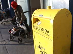 The safe consumption site at the Sheldon Chumir Centre in downtown Calgary on Wednesday, January 22, 2020.