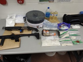 Jesse Louie has had his parole suspended after St. Albert RCMP seized guns and drugs from a home June 17, 2021. Image supplied.