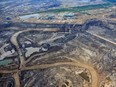 ‚Äî An aerial view of Syncrude's Aurora North oilsands mine near Fort McKay.