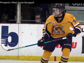 Edmonton Oilers 2021 first-rounder Xavier Bourgault enjoyed an excellent season with Shawinigan Cataractes