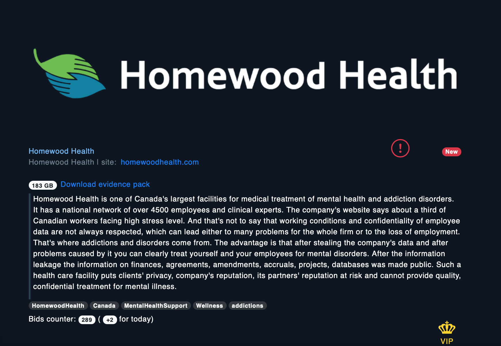 City of Spruce Grove exposed in Homewood Health hack | Edmonton Journal