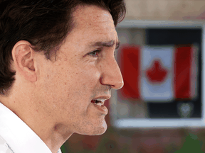 Prime Minister Justin Trudeau speaks during an event in Ottawa, June 30, 2021.