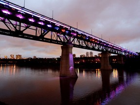 The High Level Bridge in Edmonton.