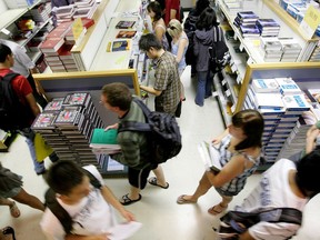 The University of Alberta bookstore on the first day of classes. File photo.