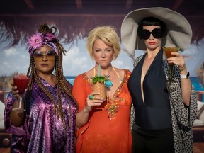 Destination Wedding sees three middle-aged sorority sisters reunite as old rivalries are reignited and longstanding secrets revealed. The show is part of the Edmonton International Fringe Festival 2021.
