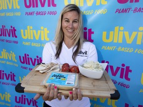 Laura Gustafson, creator of the new Vegan product Ulivit.