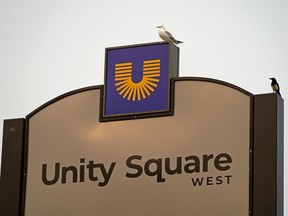 Oliver Square shopping centre in downtown Edmonton has been renamed Unity Square.