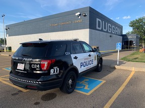 One person is dead and six others were injured following an early morning shooting at Edmonton’s Duggan Community Hall on august 29, 2021.David Bloom/Postmedia