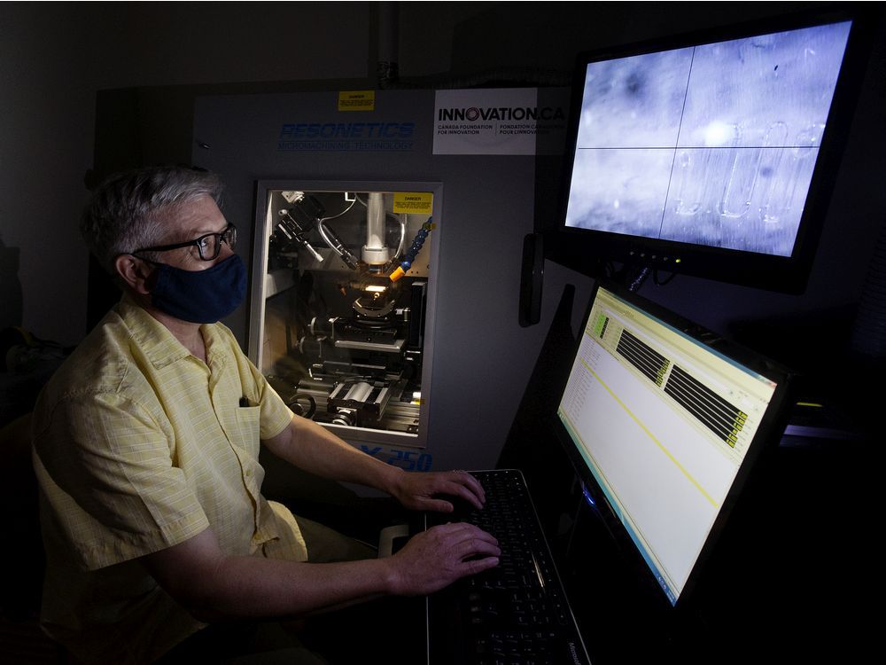 Laserbased microfabrication equipment at U of A gives medical device