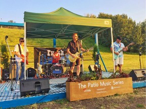 Punch Buggy again plays the Patio Music Series Friday night.