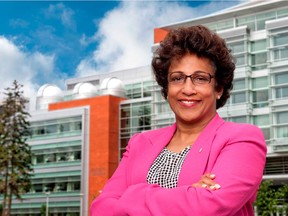 Former University of Alberta President Indira Samarasekera has written a book called Nerve about the experience of women in leadership roles.
