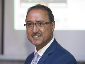 Edmonton mayoral candidate Amarjeet Sohi. In a recent poll by Leger, Sohi has 34 per cent voter support, more than double the next closest contender in Mike Nickel with 16 per cent.
