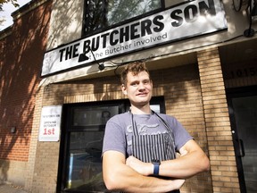 Sebastian Lehner, not yet 30, travelled from his home in Munich, all around North America and recently opened his own butcher shop on Whyte Avenue.