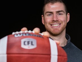 Nick Arbuckle, pictured here on Feb. 7, 2020, was announced as the newest Edmonton Elks quarterback following a trade Tuesday, Oct. 26, 2021.