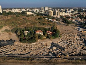 Israeli archaeologists on Oct. 11 uncovered a 1,500-year-old industrial wine complex dating to the Byzantine-era, which produced some two million litres of the popular drink annually and was the world's 'largest' such centre at the time.