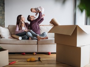 Ninety per cent of home buyers, particularly first-timers, are apprehensive about the financial stretch. GETTY IMAGES