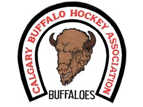 The Calgary Buffalo Hockey Association logo.