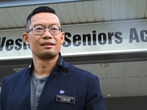 Haidong Liang, executive director of Edmonton's Westend Seniors Activity Centre.