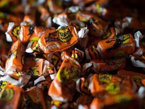 Kerr's Molasses Kisses, the undisputed contender for worst-ever Halloween candy.