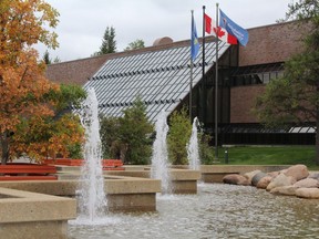 Athabasca University's main campus in the Town of Athabasca on Sunday, September 8, 2019.