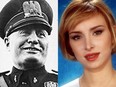 When Benito Mussolini came to power in 1922, he did it through a coup d'etat. This week, one of the dictator's granddaughters, Rachele Mussolini, 47, did it democratically.