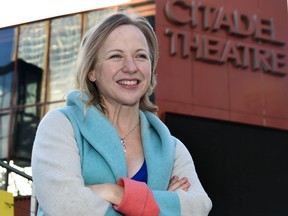 Holly Lewis is the playwright behind The Fiancee, opening at the Citadel Theatre on Nov. 6.