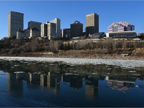 You know when the weather starts to get colder, the annual ice floes head down the North Saskatchewan River in Edmonton, November 11, 2021.