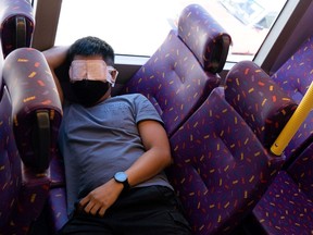 The novel new business in Hong Kong is putting on lengthy 85-kilometre bus journeys as a possible cure for insomnia.