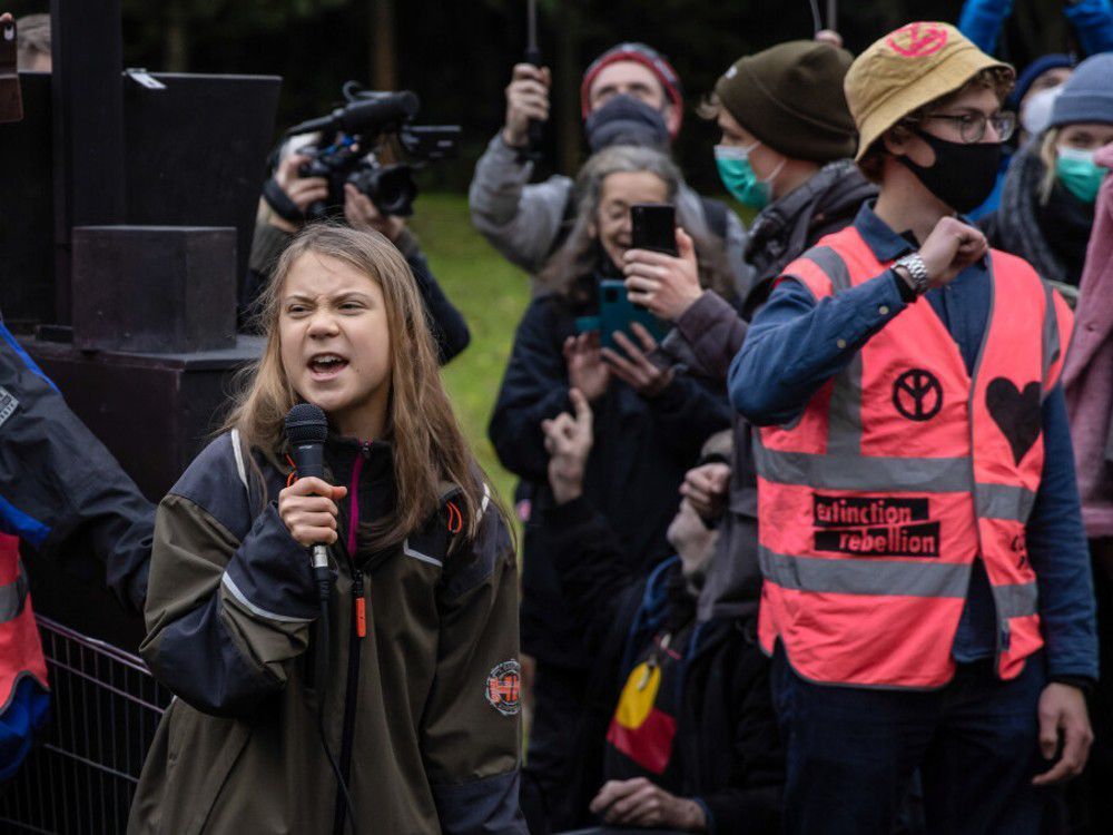 Greta Thunberg warns 'humanity's life support is being destroyed