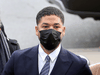Actor Jussie Smollett arrives at the Leighton Courts Building for the start of jury selection in his trial on November 29, 2021 in Chicago, Illinois.