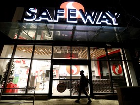 The new Safeway grocery store location at 12230 Jasper Ave. in Edmonton on Nov. 26, 2021.