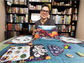 Roberta Taylor is an Edmonton maker of board games with two games, Octopus' Garden and Creature Comfort, both kickstarter funded.