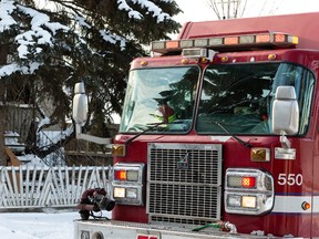 File image of an Edmonton Fire Rescue Services truck.