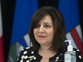 Education Minister Adriana LaGrange in Edmonton on Friday, May 28, 2021.