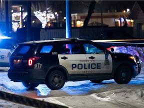 Edmonton Police Service officers are investigating a suspicious death at a home near 67 Street and 127 Avenue in Edmonton, on Friday, Dec. 3, 2021.